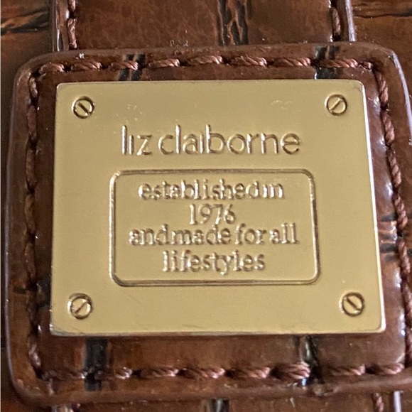 Liz Claiborne Patten Leather Bag - Picture 3 of 8